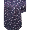 Joseph Abboud Narrow Tie, Purple Floral -Men Clothing Shop MW40 8VE9 32 JOSEPH ABBOUD PURPLE MAIN