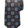 Joseph Abboud Narrow Tie, Brown Medallion -Men Clothing Shop MW40 8VEK 03 JOSEPH ABBOUD BROWN MAIN
