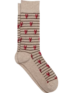 Jos. A. Bank Socks, Taupe Lobsters