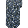 Joseph Abboud Narrow Tie, Navy & Blue Floral 2 Joseph Abboud Narrow Tie, Navy & Blue Floral -Men Clothing Shop MW40 8W7E 04 JOSEPH ABBOUD NVY BLU MAIN