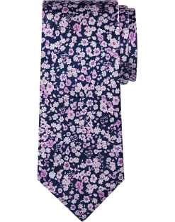 Pronto Uomo Narrow Tie, Fuchsia