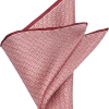 Pronto Uomo Pocket Square, Burgundy Square Dot -Men Clothing Shop MW40 8W87 06 PRONTO UOMO BURGUNDY MAIN