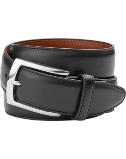 Johnston & Murphy Feather Edge Belt, Black