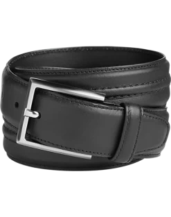 Florsheim Surge Leather Belt, Black