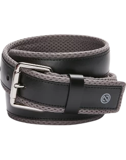 Cole Haan Two-Tone Belt, Black And Gray