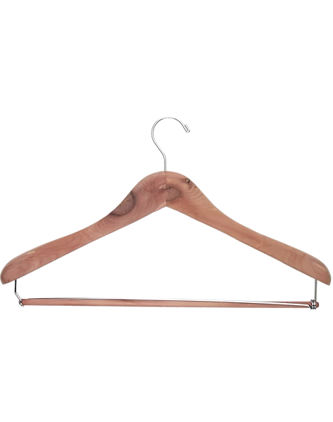 Joseph Abboud Cedarwood Hanger With Pant Bar 3 Joseph Abboud Cedarwood Hanger With Pant Bar