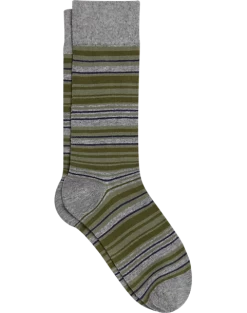 Egara Socks, Gray Stripes