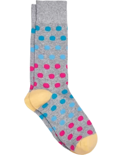 Egara Socks, Gray Dots