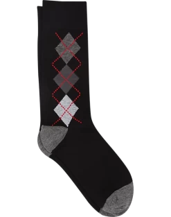 Egara Socks, Black Argyle