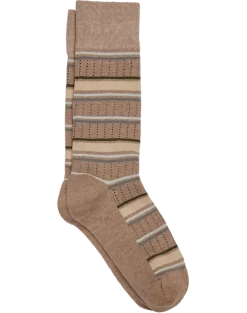 Egara Socks, Tan Stripes
