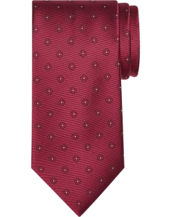 Calvin Klein Narrow Tie, Cherry Square Dot