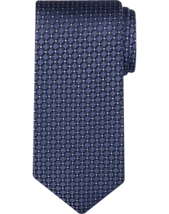 Calvin Klein Narrow Tie, Blue Violet Mini Diamond