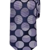 Awearness Kenneth Cole Narrow Tie, Purple Overlapping Dot