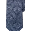 Awearness Kenneth Cole Narrow Tie, Navy Filigree Medallion -Men Clothing Shop MW40 8X2C 01 AWEARNESS KENNETH COLE NAVY MAIN
