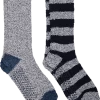 Egara Crew Socks, 2 Pack Gray & Navy -Men Clothing Shop MW40 8X7W 01 EGARA NAVY MAIN