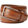 Joseph Abboud Feather Edge Leather Belt, Cognac -Men Clothing Shop MW40 8X8X 05 JOSEPH ABBOUD COGNAC MAIN