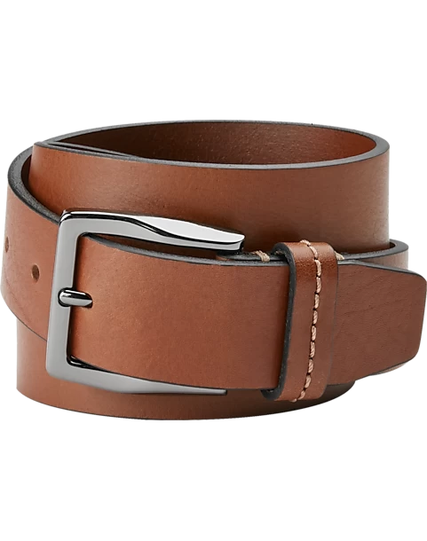 Joseph Abboud Leather Belt, Cognac 3 Joseph Abboud Leather Belt, Cognac
