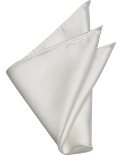 Egara Pocket Square, White
