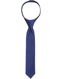 Egara Boys Zipper Tie, Navy