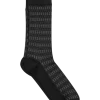 Egara Socks, Black Patterned -Men Clothing Shop MW40 8XE8 02 EGARA ANTHRACITE MAIN