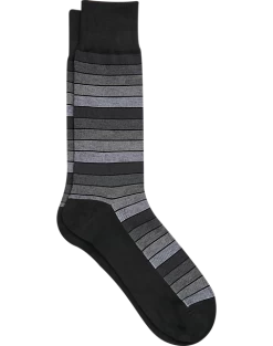 Egara Black Stripe Socks, 1 Pair