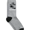 Egara Socks, Gray Ball And Chain -Men Clothing Shop MW40 8XGR 21 EGARA LT GRAY MAIN