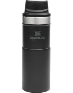 Stanley Trigger Action Travel Mug, Black 16 Oz.