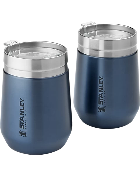 Stanley Go Everyday Wine Tumbler 2-Pack, Blue 10 Oz. 3 Stanley Go Everyday Wine Tumbler 2-Pack, Blue 10 Oz.