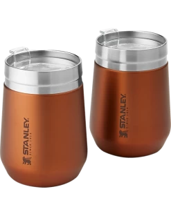 Stanley Go Everyday Wine Tumbler 2-Pack, Maple 10 Oz.