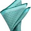 Pronto Uomo Pocket Square, Green Square And Dot 1 Pronto Uomo Pocket Square, Green Square And Dot -Men Clothing Shop MW40 8XJN 43 PRONTO UOMO GREEN MAIN