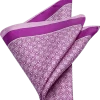 Pronto Uomo Pocket Square, Lavender Square And Dot 2 Pronto Uomo Pocket Square, Lavender Square And Dot -Men Clothing Shop MW40 8XJN 78 PRONTO UOMO LAVENDER MAIN
