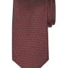 Pronto Uomo Narrow Tie, Burgundy Geo 1 Pronto Uomo Narrow Tie, Burgundy Geo -Men Clothing Shop MW40 8XJX 06 PRONTO UOMO BURGUNDY MAIN