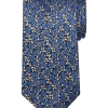 Pronto Uomo Narrow Tie, Blue Floral -Men Clothing Shop MW40 8XL0 04 PRONTO UOMO BLUE MAIN