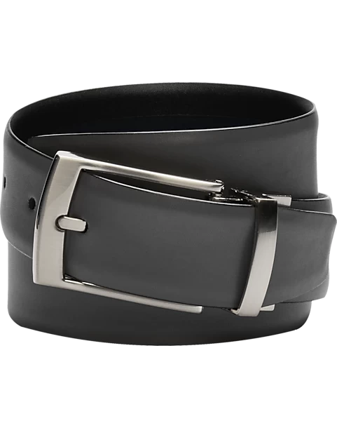 Joseph Abboud Reversible Leather Belt, Blue 4 Joseph Abboud Reversible Leather Belt, Blue - Image 2