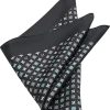 Joseph Abboud Pocket Square, Black Mini Retro Pattern 2 Joseph Abboud Pocket Square, Black Mini Retro Pattern -Men Clothing Shop MW40 8XR3 02 JOSEPH ABBOUD BLACK MAIN