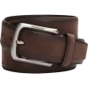 Joseph Abboud Two Tone Leather Belt, Brown -Men Clothing Shop MW40 8XRG 03 JOSEPH ABBOUD BROWN MAIN