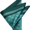 Joseph Abboud Pocket Square, Green Medallion -Men Clothing Shop MW40 8XT8 43 JOSEPH ABBOUD GREEN MAIN