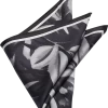 Joseph Abboud Pocket Square, Black Tropical -Men Clothing Shop MW40 8XTA 02 JOSEPH ABBOUD BLACK MAIN