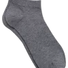 Egara Ankle Compression Socks, Charcoal -Men Clothing Shop MW40 8XWV 20 EGARA CHARCOAL HEATHE MAIN