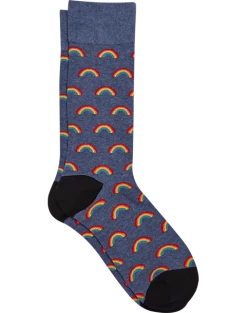 Egara Socks, Denim Rainbows