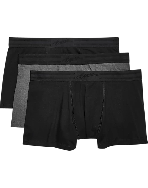 Egara Trunks, 3-Pack, Black & Gray 3 Egara Trunks, 3-Pack, Black & Gray