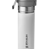 Stanley Quick Flip Go Bottle, White 24 Oz. -Men Clothing Shop MW40 8XYP 19 STANLEY POLAR MAIN