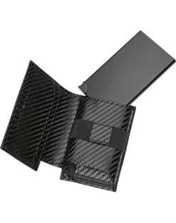 Joseph Abboud Credit Card Holder, Cognac -Men Clothing Shop MW40 8XYZ 02 JOSEPH ABBOUD BLACK ALT2