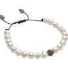 Pronto Uomo Bracelet, White Pearl 1 Pronto Uomo Bracelet, White Pearl -Men Clothing Shop MW40 8Y3W 19 PRONTO UOMO WHITE MAIN