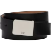 Calvin Klein Plaque Buckle Belt, Black -Men Clothing Shop MW40 8Y5X 02 CALVIN KLEIN BLACK MAIN