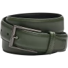 Egara Feather Edge 32mm Faux Leather Belt, Green -Men Clothing Shop MW40 8Y69 43 EGARA GREEN MAIN