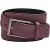 Egara Feather Edge 32mm Faux Leather Belt, Burgundy -Men Clothing Shop MW40 8Y69 55 EGARA BURGUNDY MAIN