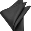 Joseph Abboud Pocket Square, Black -Men Clothing Shop MW40 8Y7P 02 JOSEPH ABBOUD BLACK MAIN