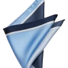 Pronto Uomo Pocket Square, Blue -Men Clothing Shop MW40 8Y81 04 PRONTO UOMO BLUE MAIN