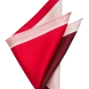 Pronto Uomo Pocket Square, Red -Men Clothing Shop MW40 8Y81 15 PRONTO UOMO RED MAIN